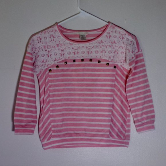 Girls Chelsea Lace Top - Picture 1 of 3